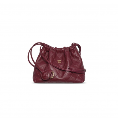 CHANEL CLUTCH WITH LEATHER STRAP AP5227 (22*17*8cm)